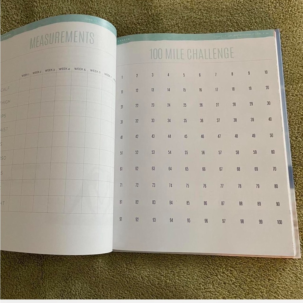Tone It Up Nutrition Plan Book fitness workout health - Picture 6 of 6